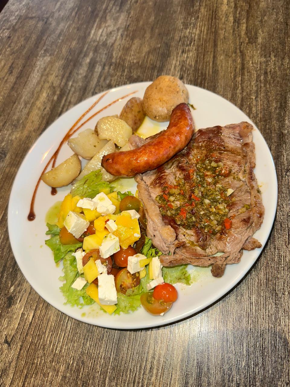 Corte de res a la parrilla